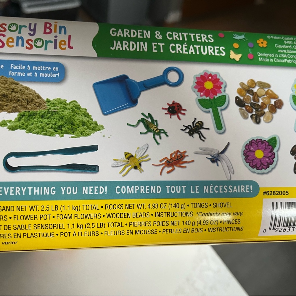 NWT creativity for kids- sensory bin for garden and critters. For ages 3+ - Picture 7 of 9